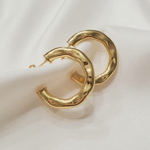 Chunky Gold Hoops